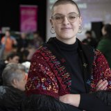 Mathilde Mottet a été élue samedi après-midi à la coprésidence des Femmes socialistes. Elle remplace Martine Docourt (archives). KEYSTONE/CHRISTIAN BEUTLER